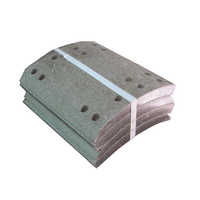 Auto Brake Lining - Metal, Silver | High Strength, Sturdiness, Long Lasting, Extensive Use In Drum & Disc Brake Systems