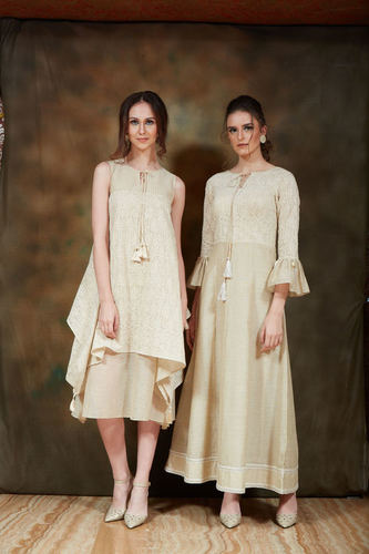 Khadi Linen Dress Kuerta