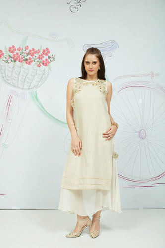 Embroidered Linen shirt Dress