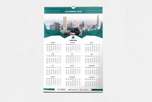Customized Wall Calendar Perfect Binding