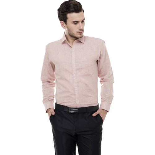 Mens Formal Pink Lining Shirt