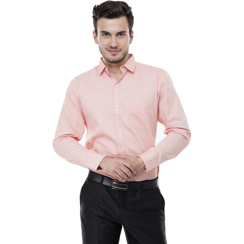 Mens Formal Pink Shirt