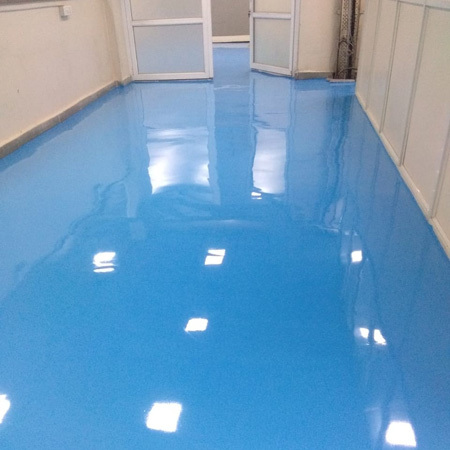 Industrial Epoxy Flooring Work By RIGHT KEY CONSTRUCTION