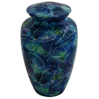 Beautiful Large Palm Trees Cremation Urn