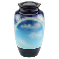 Rainbow Cremation Urn For Ashes