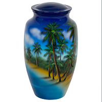 Rainbow Cremation Urn For Ashes