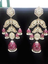 Kundan Polki Earrings