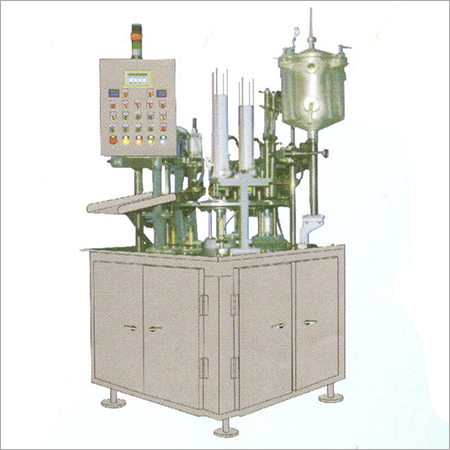 Automatic Rotary Cup Filling & Sealing Machine