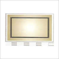 Operating List Writing Board - Aluminum 24x18 Inches, Magnetic Plastic Frame, Smooth Dry Erase Surface, Lightweight Durable Easy Clean