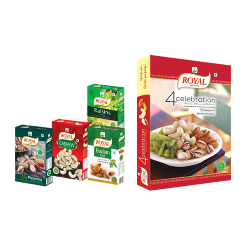 4 Pack Dry Fruits Gift Pack