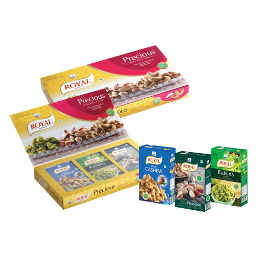 250 gm 3 Pack Dry Fruits Gift Pack