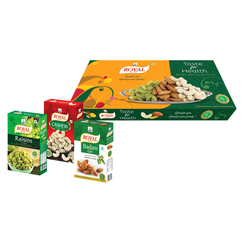 100 gm 3 Pack Dry Fruits Gift Pack