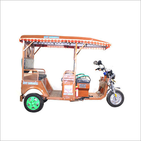 Open Body Battery Operated E-Rickshaw