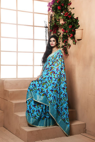 Munga printed saree