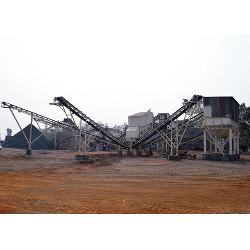 Mild Steel Stone Crusher Plant