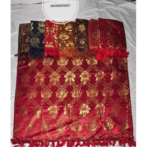Washable Embroidered Bed Sheet