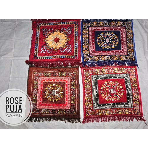 Decorative Puja Mats Design: Antique