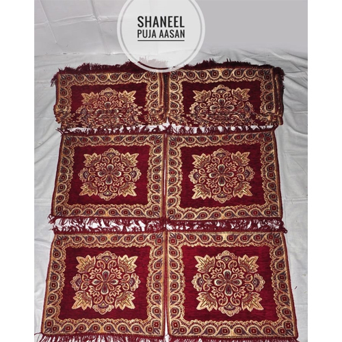 Pooja Aasan Mat Design: Antique