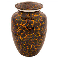 Tiger Eye Cremation Urn Extra Large