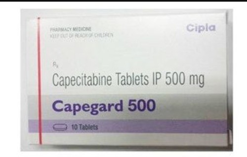 Capegard - 500mg Anti-Cancer Tablets | Treats Breast, Colon, Rectal, Stomach, Oesophageal & Pancreatic Cancers, 10 Pieces