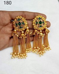 designer Polki earrings