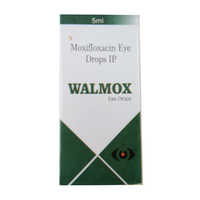 Walmox Eye Drop - 5ml Liquid, 0.5% Moxifloxacin Hydrochloride | Plastic Bottle, Room Temperature Storage