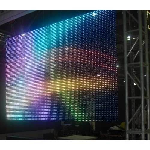 Square Stage Rental Show Background Video Wall