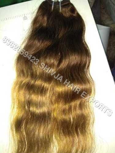 Ladies Golden Hair Extensions