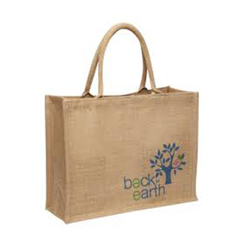 Printed Jute Shopping Bags