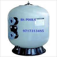 Commercial Sand Filter - Fiberglass Material, 5 Year Warranty | Long Service Life, Sturdy Design, Rustproof Surface