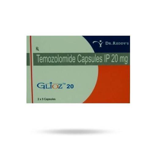 Glioz 20mg Capsule - Temozolomide Tablets 5 Pieces Anti-Cancer Medicine