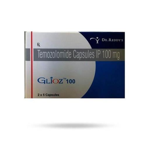 Temozolomide - 100mg Capsules | Anti-Cancer Agent Gluten-Free 5 Pieces per Pack Dosage Variants: 20mg 100mg 250mg