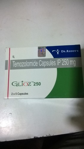 Glioz 250mg Tablet - Temozolomide Anti-Cancer Medicine, 5 Tablets, Oral Capsule