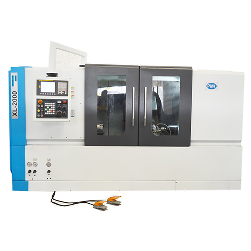 White Cnc Turning Center Machine