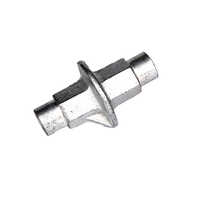 Formwork Water Stop Nut - Carbon Steel, 15/17mm Diameter , Black/yellow Color, High Tensile Strength, Iso 9001 Certified