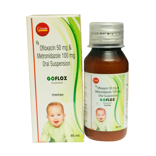Ofloxacin & Metronidazole Oral Suspension 60 ml