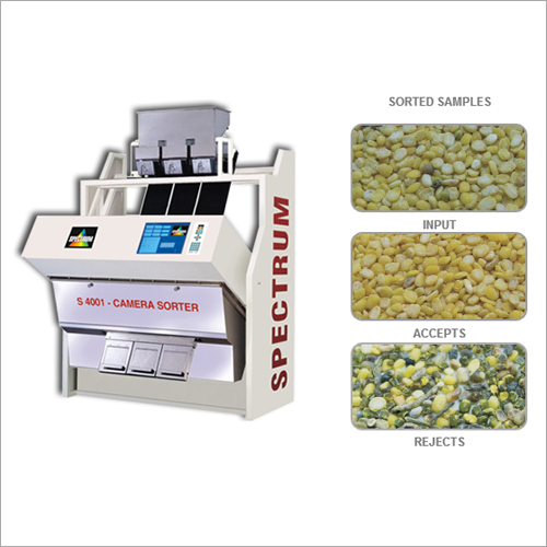 Split Polished Green Gram Color Sorter