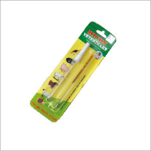 Transparent Veterinary Thermometer