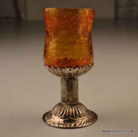 CREAK  GLASS CANDLE  HOLDER