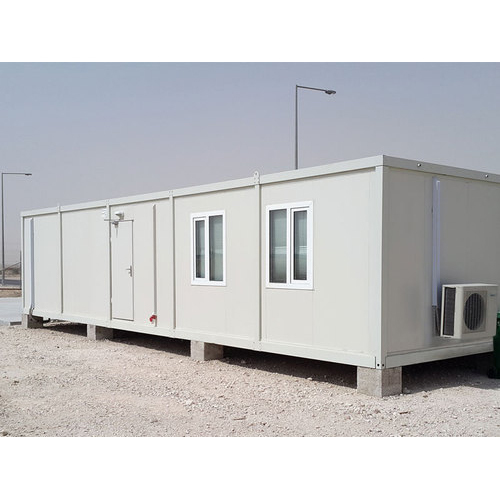 Rectangular Portable Office Cabin