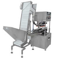 Jar Capping Machines with Elevator