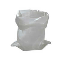 Pp Bags - Plastic, 24-36 Inch Size, White Color | Lightweight, Tear Resistant, Ideal For Food And Industrial Use