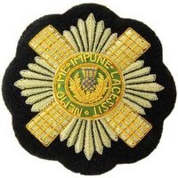 Black Hamd Embroidery Blazer Badges