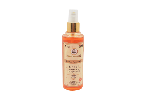 Orange & Lemongrass Face Wash Ingredients: Herbal Extracts