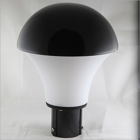 Gate Light Mashroom  18w-Black