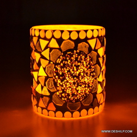 SparkMosaic Candle Cup
