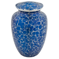 Blue Tiger Eye Cremation Urn for Ashes Extra Large