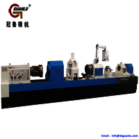 Deep hole drilling and boring machine