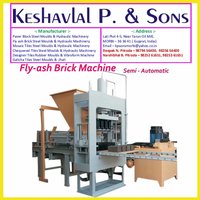 Semi Automatic Fly Ash Brick Machine