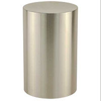 Stainless Steel Silver Cylinder Urn